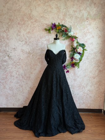 Ethereal bridal Style #Bronte #0 default All Black thumbnail