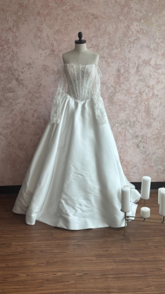 Ethereal bridal Style #Hemmingway #1 Ivory thumbnail