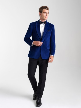 Allure Bridals Style #AM154-Venice Velvet-Jacket #2 Sapphire thumbnail
