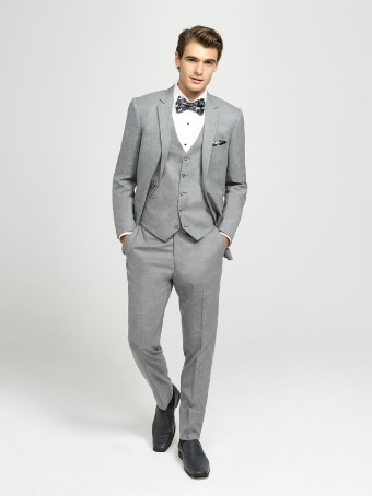 Allure Bridals Style #AM119-Clayton-Pants #0 default Grey thumbnail
