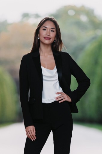 Allure Bridals Style #WL101-Women's Tux-Short Peak Lapel-Jacket #0 default Black thumbnail