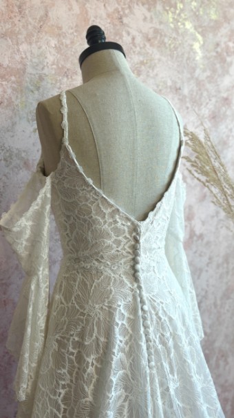 Ethereal bridal Style #Isolde #3 default Ivory/Sand thumbnail