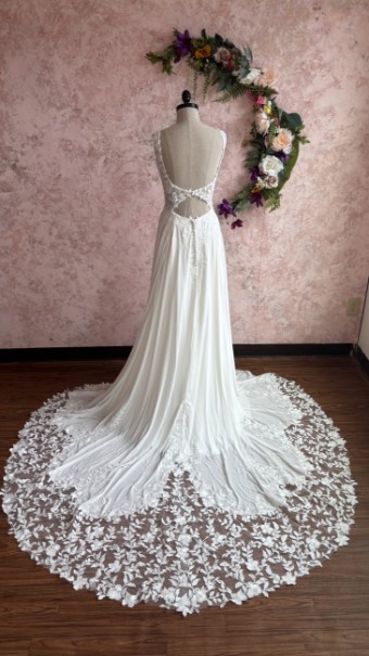 Ethereal bridal Style #Austen #4 Ivory/Nude thumbnail