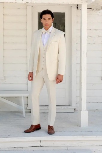 Larr Brio Style #Metro Suit Jacket - JSN316M2B 455 Creme #0 default Creme thumbnail