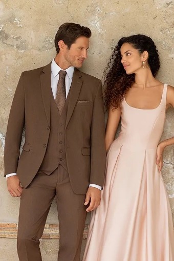 Larr Brio Style #Metro Suit Jacket - JSN316M2B 478 Cocoa #0 default Cocoa thumbnail