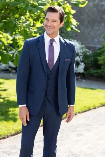 Larr Brio Style #Metro Suit Jacket - JSN316M2B 620 Navy #0 default Navy thumbnail