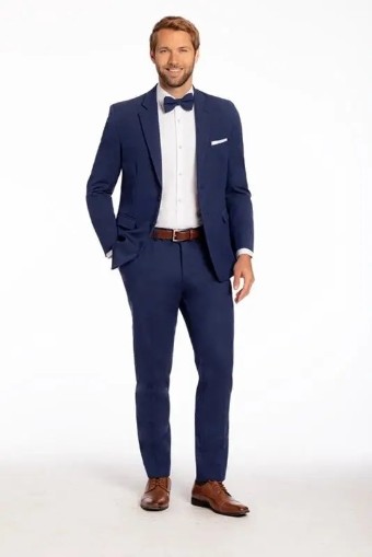 Larr Brio Style #Metro Suit Jacket - JSN316M2B 669 Indigo #0 default Indigo thumbnail