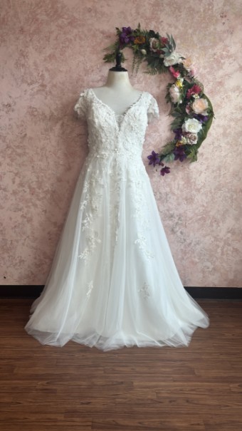 Ethereal bridal Style #Guinevere #0 default Ivory thumbnail