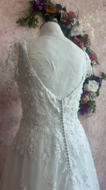 Ethereal bridal Style #Guinevere #3 default Ivory thumbnail
