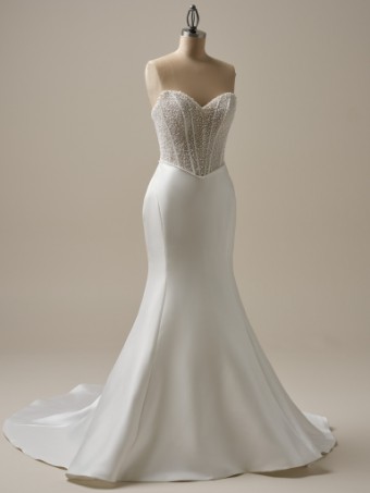 Maggie Sottero  Style #TINA MARIE #0 default Ivory (gown with Natural Illusion) thumbnail