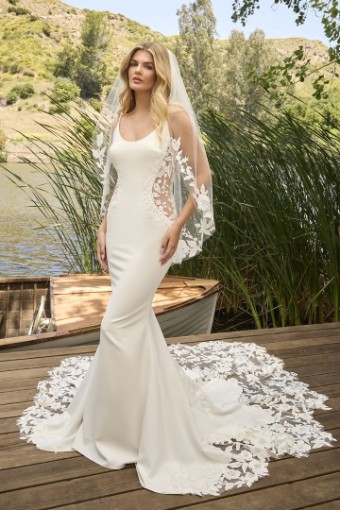 Casablanca Bridal Style #BL461 #0 default Ivory/Nude thumbnail