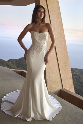 Casablanca Bridal Style #2611 #1 default Diamond White/Silver thumbnail