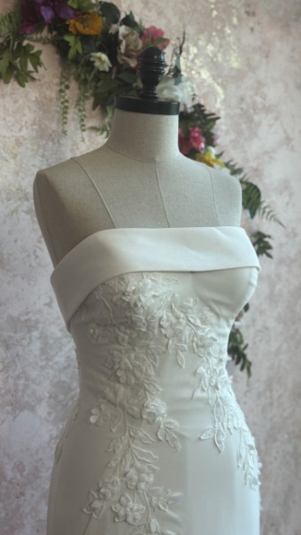 Ethereal bridal Style #Wilde #2 Ivory thumbnail