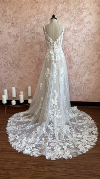 Opal and Lace Style #Layne #2 Ivory/Dark Champagne thumbnail