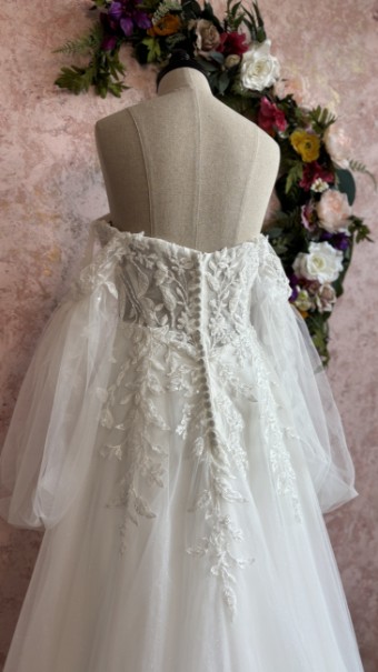 Ethereal bridal Style #Mirabelle #3 Ivory/Ivory/Ivory thumbnail