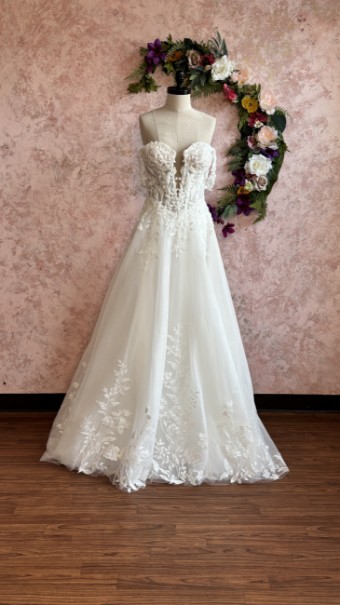 Ethereal bridal Style #Mirabelle #4 Ivory/Ivory/Ivory thumbnail