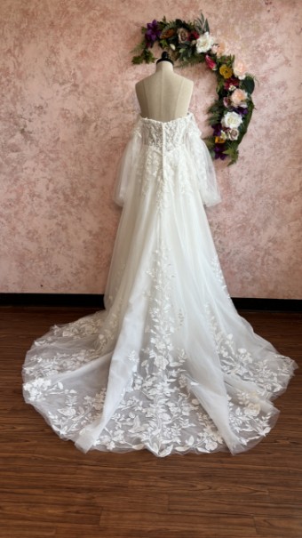 Ethereal bridal Style #Mirabelle #2 Ivory/Ivory/Ivory thumbnail