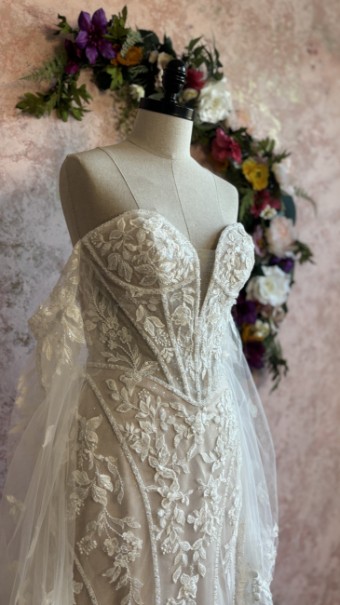 Ethereal bridal Style #Emera #1 Ivory/Sand/Nude thumbnail