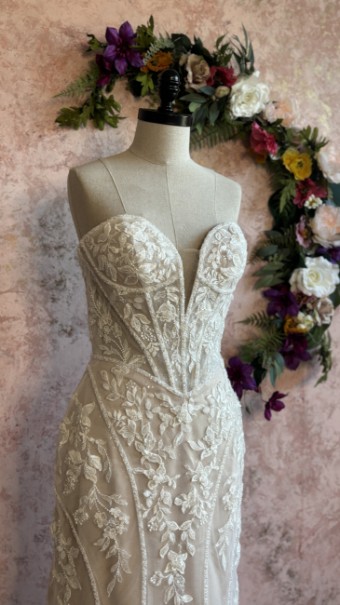 Ethereal bridal Style #Emera #5 Ivory/Sand/Nude thumbnail