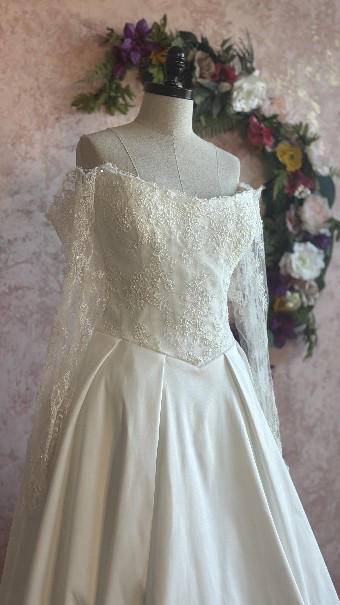 Ethereal bridal Style #Dessa #1 Ivory thumbnail