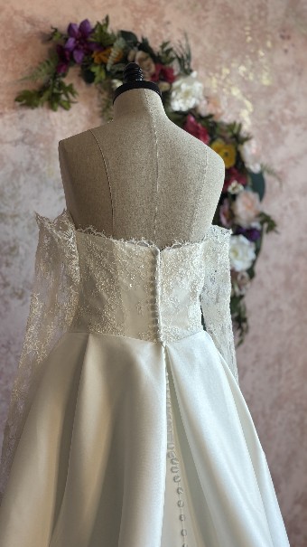 Ethereal bridal Style #Dessa #12 Ivory thumbnail