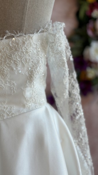 Ethereal bridal Style #Dessa #8 default Ivory thumbnail