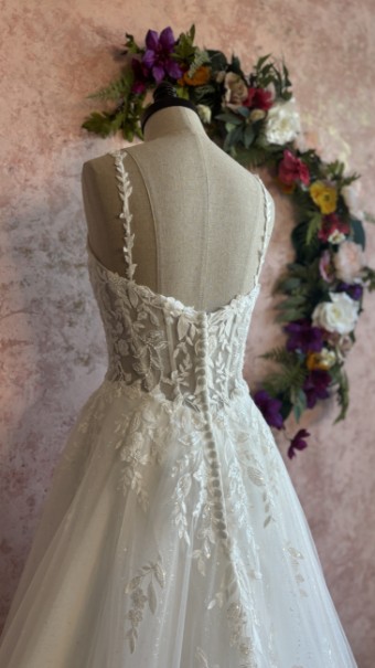 Ethereal bridal Style #Lazura #3 Ivory/Ivory/Ivory thumbnail