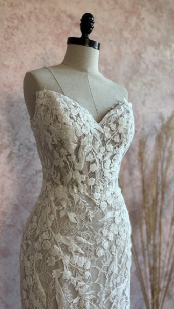 Opal and Lace Style #Moreland #2 Ivory/Dark Champagne thumbnail