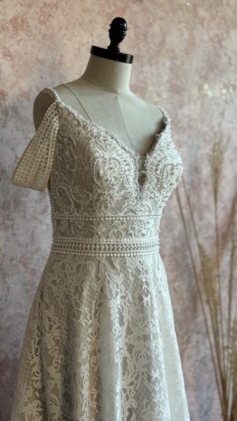 Opal and Lace Style #Miranda #1 Ivory/Mocha thumbnail