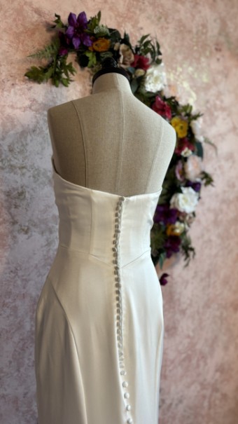 Ethereal bridal Style #Aurelline #13 default Ivory Stretched Satin thumbnail