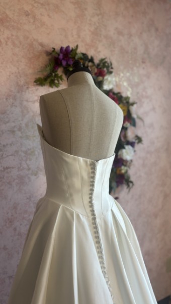 Ethereal bridal Style #Citrina #17 Ivory/Mikado thumbnail