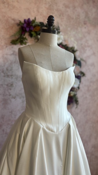 Ethereal bridal Style #Citrina #15 Ivory/Mikado thumbnail