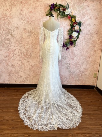 Ethereal bridal Style #Halo #3 default Ivory thumbnail