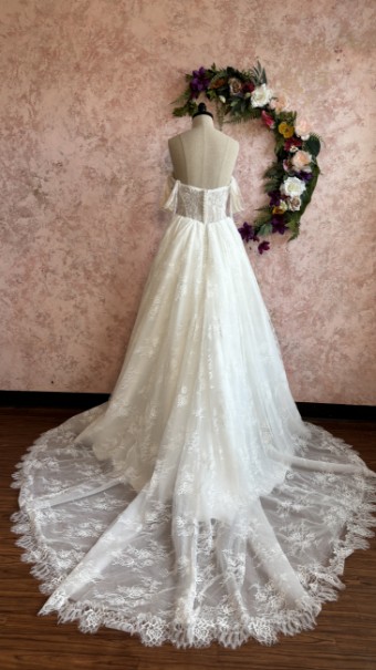 Ethereal bridal Style #Cherie #6 Ivory/Ivory/Nude thumbnail