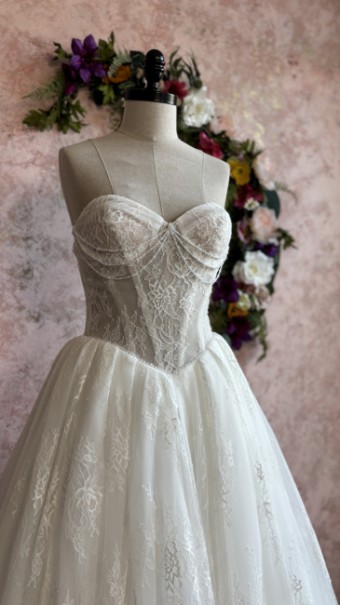 Ethereal bridal Style #Cherie #9 Ivory/Ivory/Nude thumbnail