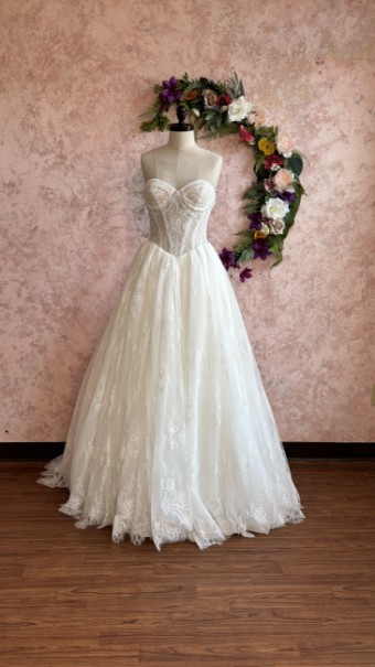 Ethereal bridal Style #Cherie #8 Ivory/Ivory/Nude thumbnail