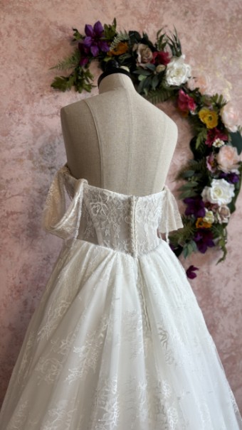 Ethereal bridal Style #Cherie #7 Ivory/Ivory/Nude thumbnail