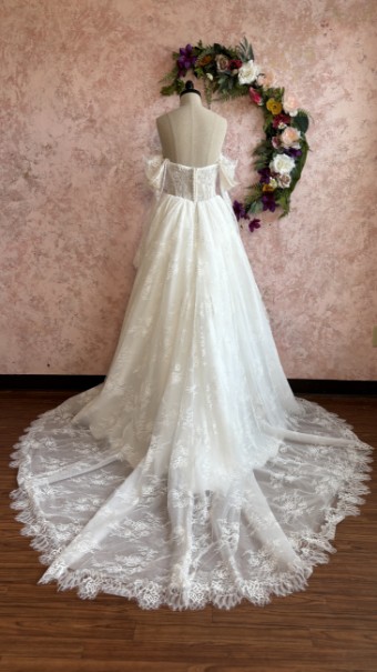 Ethereal bridal Style #Cherie #2 Ivory/Ivory/Nude thumbnail