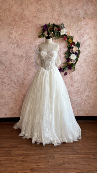 Ethereal bridal Style #Cherie #4 Ivory/Ivory/Nude thumbnail