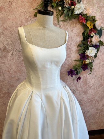 Ethereal bridal Style #Auric #1 Light Ivory/Mikado thumbnail