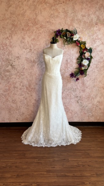 Ethereal bridal Style #Danica #4 Ivory/Ivory/Ivory thumbnail