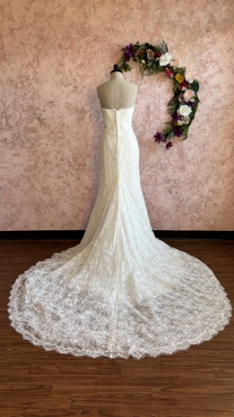 Ethereal bridal Style #Danica #6 Ivory/Ivory/Ivory thumbnail