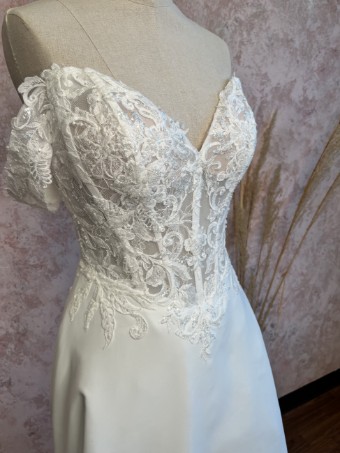 Opal and Lace Style #Marcela #1 Ivory/Ivory/Ivory thumbnail