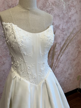 Opal and Lace Style #Mara #1 Ivory/Ivory thumbnail