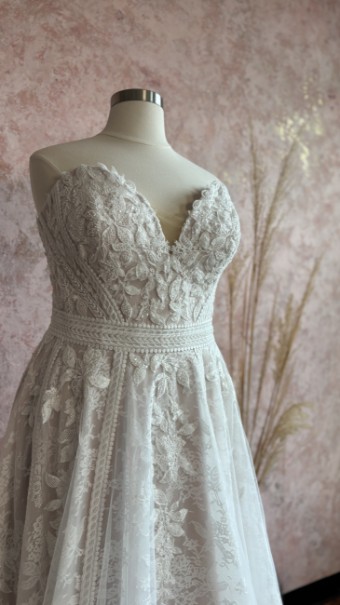 Opal and Lace Style #Marleigh #3 Ivory/Cashmere thumbnail