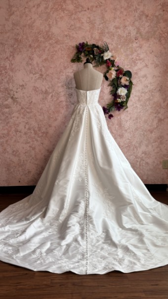 Ethereal bridal Style #Reverie #6 Ivory/Mikado thumbnail