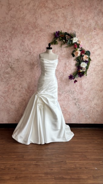 Ethereal bridal Style #Opalite #0 default Ivory Satin Only thumbnail