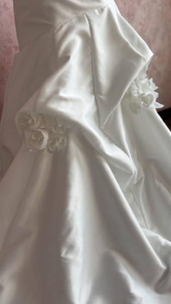 Ethereal bridal Style #Opalite #5 default Ivory Satin Only thumbnail