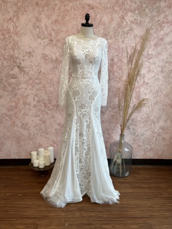 Opal and Lace Style #Mavis #0 default Ivory/Dark Champagne thumbnail