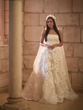 Maggie Sottero  Style #AARTI #0 default All Diamond White thumbnail